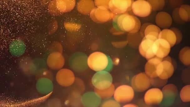 Abstract Bokeh Sparkle Background — Stock Video