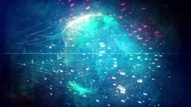 Dijital teknoloji genel arka plan