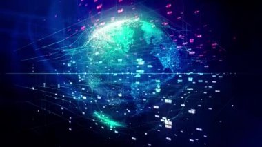 Dijital teknoloji genel arka plan