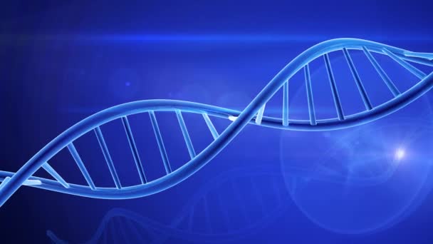 Dna Çift Sarmalı Tıbbi Geçmişi — Stok video