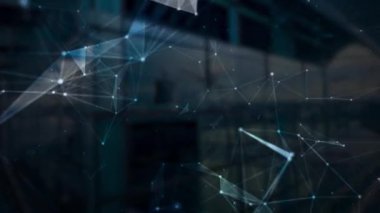 Pleksus teknoloji ve iş arka plan