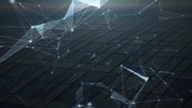 Pleksus teknoloji ve iş arka plan