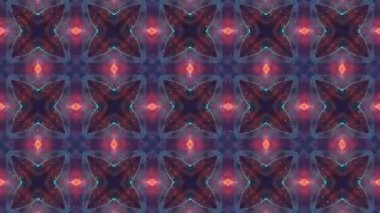 Soyut retro kaleydoskop arka plan