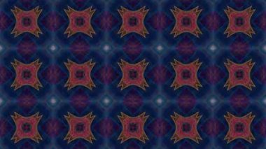 Soyut retro kaleydoskop arka plan