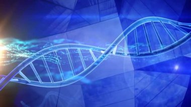 Genetik Dna çift sarmalı iplik