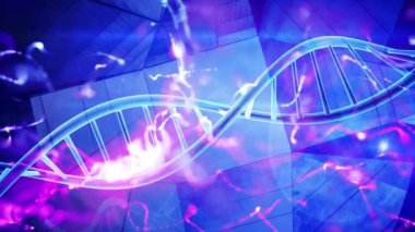 Genetik Dna çift sarmalı iplik