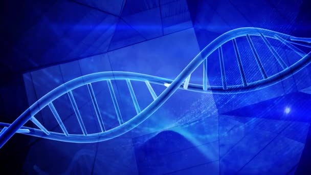 遗传学 Dna 双螺旋链 — 图库视频影像