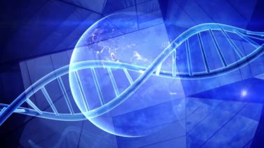 Genetik Dna çift sarmalı iplik