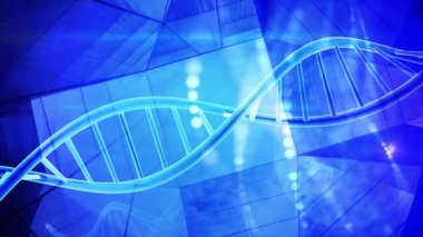 Genetik Dna çift sarmalı iplik