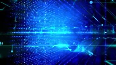 Soyut teknoloji Earth arka plan