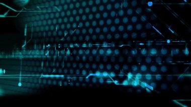 Soyut teknoloji Earth arka plan