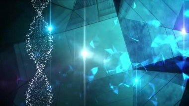 DNA çift sarmalı moleküler yapısı