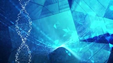 DNA çift sarmalı moleküler yapısı