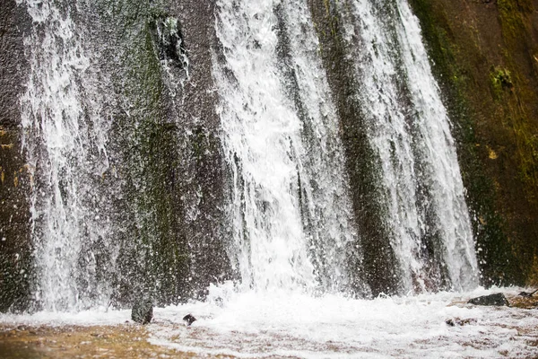 Cachoeira Montanha Fresca Fundo — Fotografia de Stock