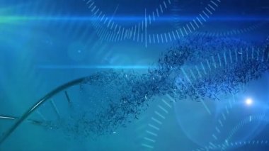 Genetik araştırma Dna tıbbi arka plan