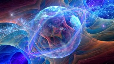 Küresel teknoloji iletişim ağı arka planı