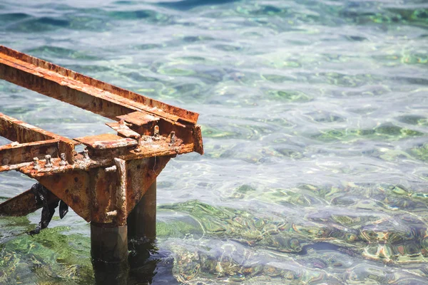 Havvand Sommer Ferie Baggrund - Stock-foto