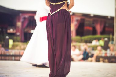 Egzotik oryantal dans yumuşak hareket