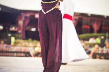 Egzotik oryantal dans yumuşak hareket