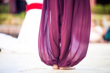 Egzotik oryantal dans yumuşak hareket