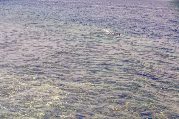 Snorkeling Pessoas Mar — Fotografia de Stock