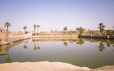 Mısır 'ın Theba kentindeki Karnak Tapınağı Kompleksi