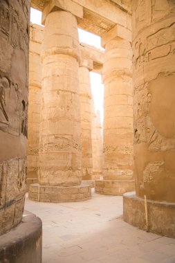 Mısır 'ın Theba kentindeki Karnak Tapınağı Kompleksi