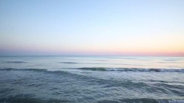 Yaz deniz dalgaları sahil arka plan