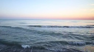 Yaz deniz dalgaları sahil arka plan