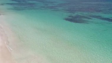 Yaz deniz dalgaları sahil arka plan