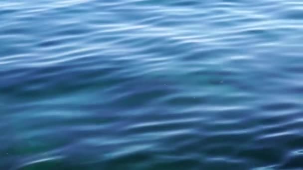 Καλοκαιρινή Θάλασσα Κύματα Ακτή Φόντο — Αρχείο Βίντεο