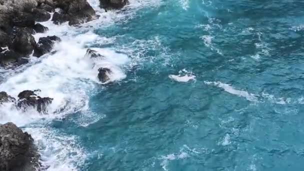 Été Mer Vagues Côte Fond — Video