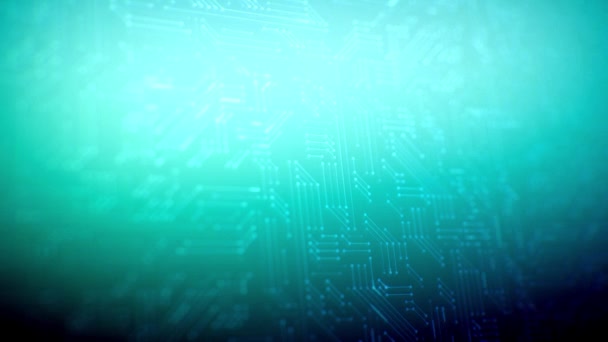 Fond numérique. Réseau technologique bleu abstrait 