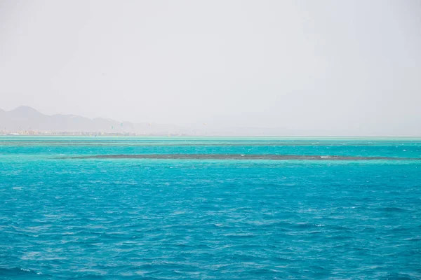 Голубой Морской Воды Летний Фон — стоковое фото