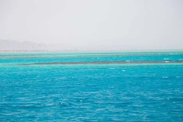 Błękitne Morze Woda Lato Tło — Zdjęcie stockowe