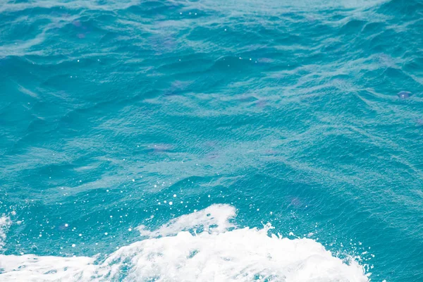 Blaues Meerwasser Sommer Hintergrund — Stockfoto