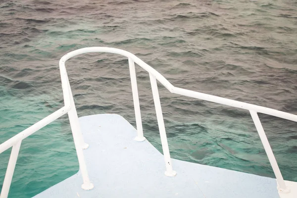 Yacht Detail Summer Sea Boat Sailing — Stock Photo, Image