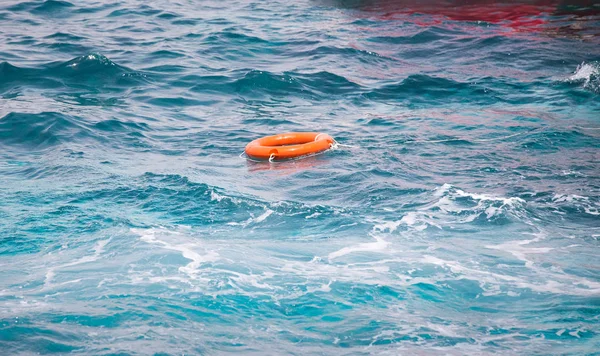 Оранжевый Спасательный Круг — стоковое фото