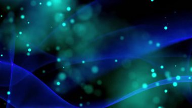 Mavi dalga dijital soyut arka plan