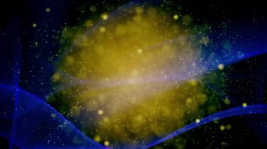 Mavi dalga dijital soyut arka plan