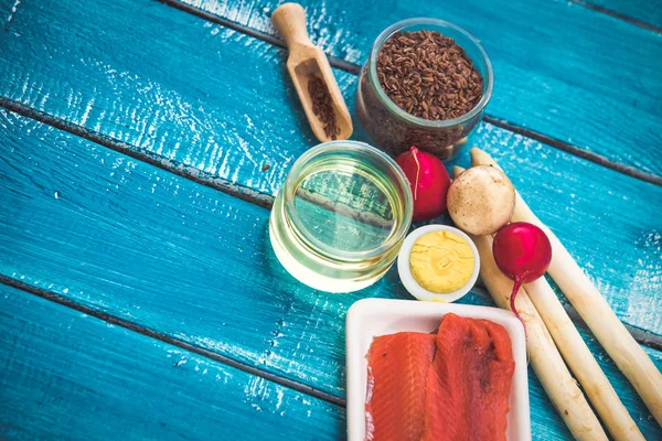 Dieta Cetogénica Alimentos Bajos Carbohidratos — Foto de Stock