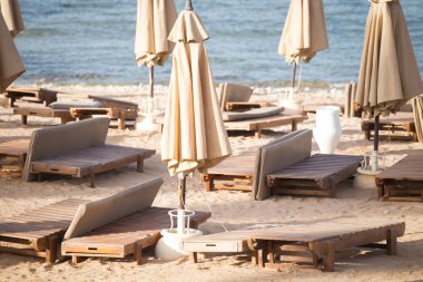  Plaj şemsiyesi yaz denizi