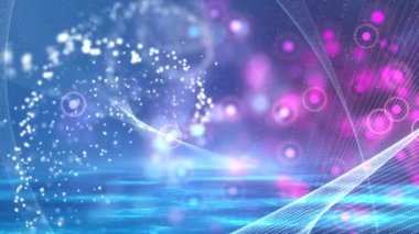 Soyut tıbbi genetik iplikçik arka plan