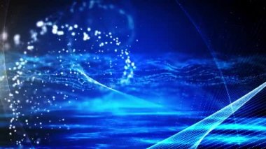 Soyut tıbbi genetik iplikçik arka plan