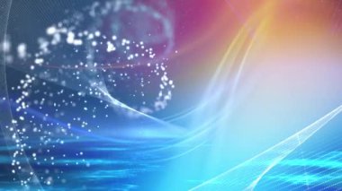 Soyut tıbbi genetik iplikçik arka plan