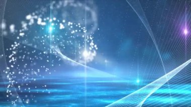 Soyut tıbbi genetik iplikçik arka plan