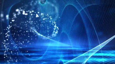 Soyut tıbbi genetik iplikçik arka plan