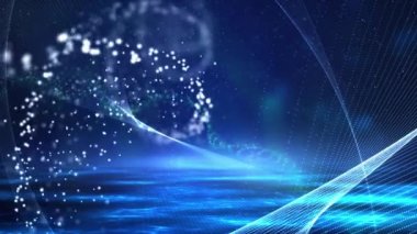 Soyut tıbbi genetik iplikçik arka plan