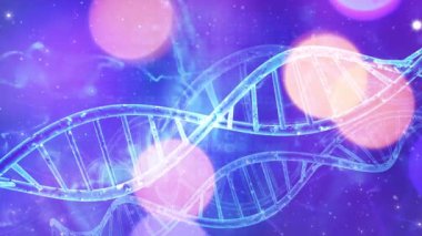 Soyut tıbbi genetik Dna arka plan 