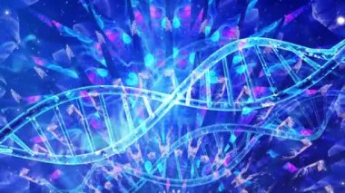 Soyut tıbbi genetik Dna arka plan 